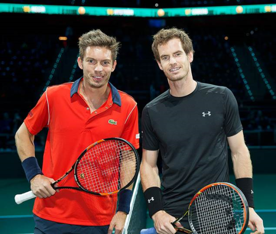 关于法国网球队鏖战西班牙网球队，穆雷送出助攻的信息